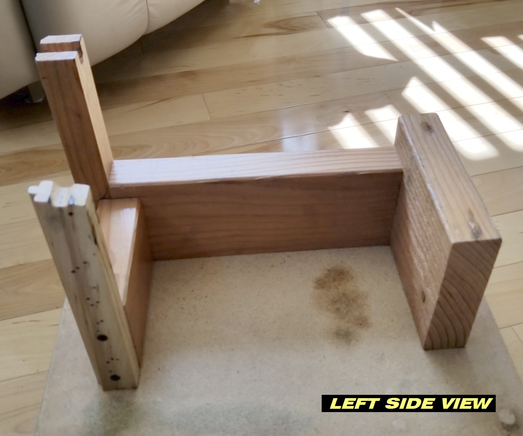 RC51 Engine Stand Build your own from scrap lumber Speedzilla