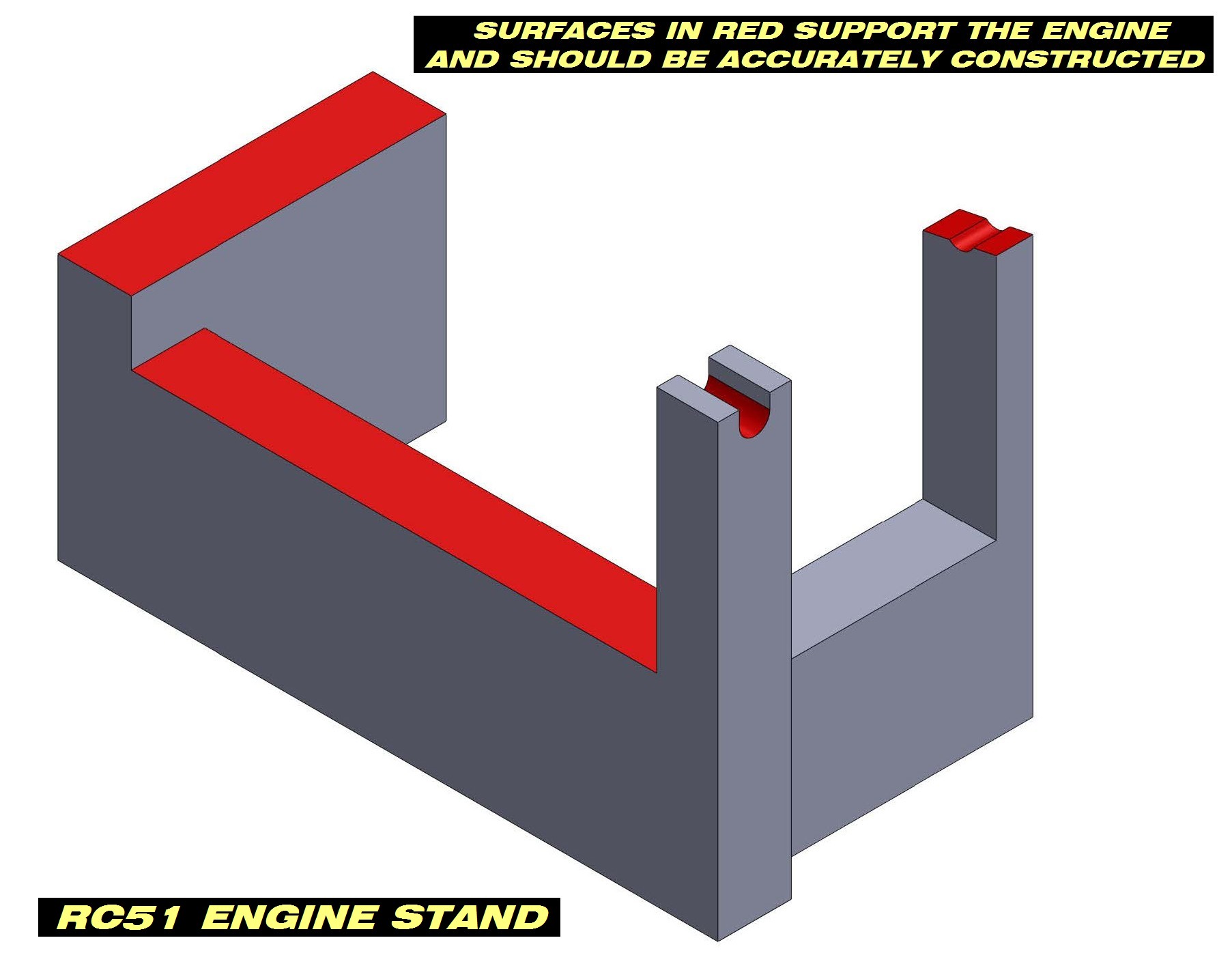 HONDA RC51 ENGINE STAND